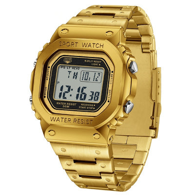Reloj Deportivo Cuadrado Multifuncional con Luz Táctil y Resistencia al Agua - Image 6
