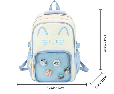Mochila Escolar Kawaii con Diseño de Anime Japonés para Mujeres - Image 10