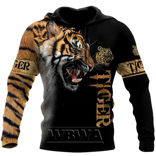 Sudadera Estampada 3D para Parejas - Chaqueta de Felpa Digital - Image 4