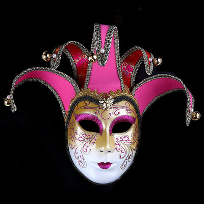Máscara Veneciana Completa para Espectáculo de Maquillaje - Image 7