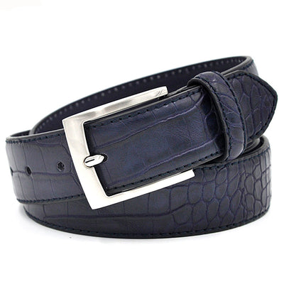 Cinturón Casual para Hombre con Hebilla de Pasador y Patrón Decorativo - Image 9