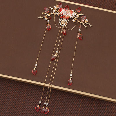 Accesorio para Cabello Hanfu Estilo Hada con Flecos y Horquilla - Image 4