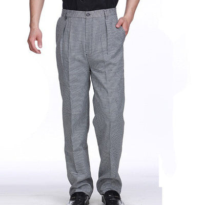 Pantalones Chef a Rayas con Cintura Elástica para Cocina y Comedor - Image 14