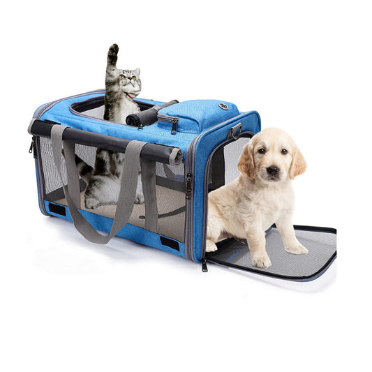 Bolsa Bandolera Transportadora para Mascotas Perros y Gatos - Image 2