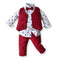 Conjunto Formal para Niños: Camisa, Chaleco y Pantalón