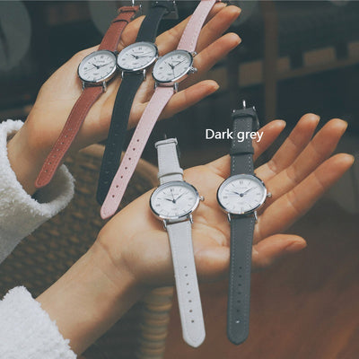 Reloj de Cuarzo Retro Artístico Coreano para Parejas - Image 11