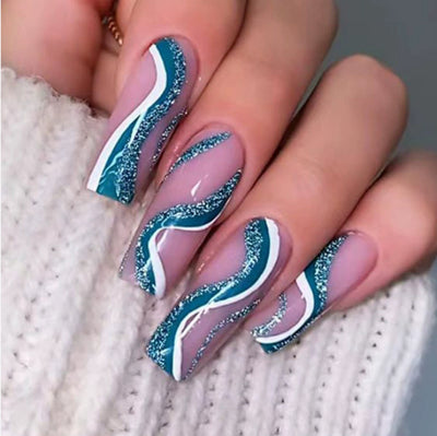 Pegatinas de Uñas Onda Ballet con Acabado Desprendible - Image 25