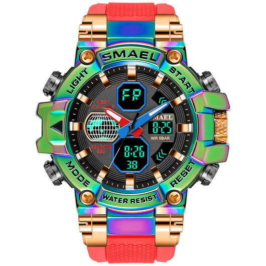 Reloj Deportivo de Aleación Colorida para Hombre - Image 18