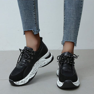 Zapatillas Deportivas Estampado Leopardo Mujer - Comodidad y Estilo - Image 3