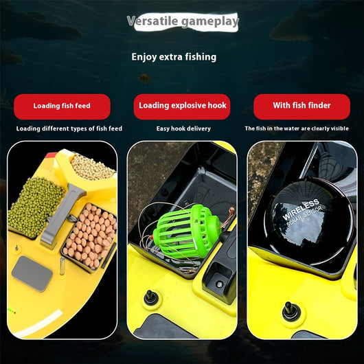 Bote de Pesca con Control Remoto y Posicionamiento GPS - Image 20