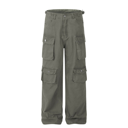 Pantalones Cargo Multibolsillos Americanos para Hombre - Image 12