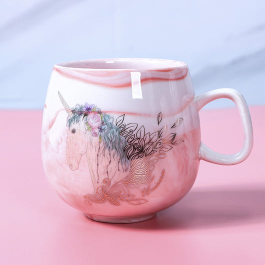 Taza de Cerámica para Parejas con Patrón Mármol - Image 11