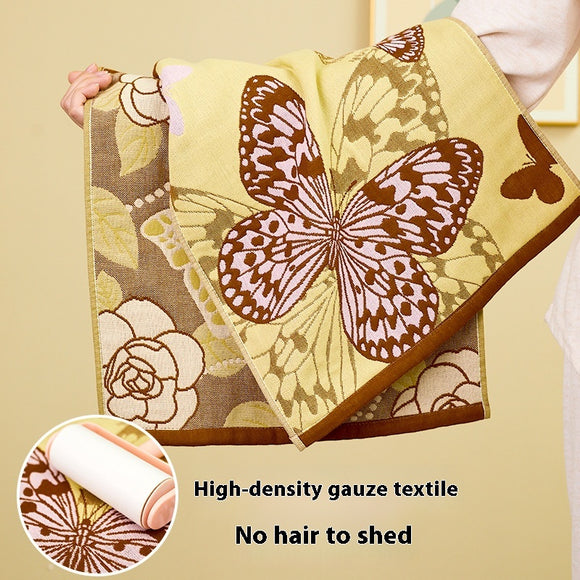 Toalla de Mano Colgante de Algodón Suave Estampada
