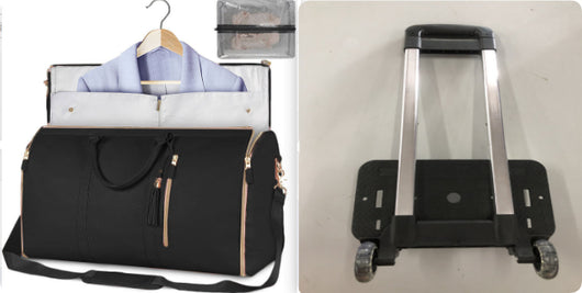 Bolsa de Viaje Trolley de Gran Capacidad con Compartimento Fitness Plegable - Image 20