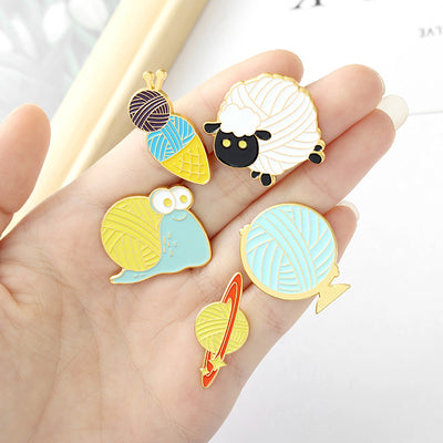 Broche Aleación Oveja Caracol Adorable - Insignia Animal - Image 4