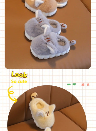 Pantuflas de Algodón para Niños con Diseño de Gatito - Cálidas y Acogedoras - Image 10