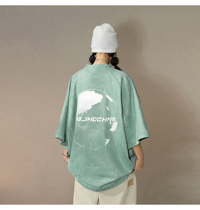 Camiseta Oversize Plus Size en Ante - Manga Corta y Suelta - Image 13