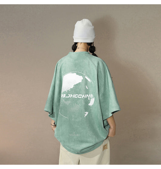 Camiseta Oversize Plus Size en Ante - Manga Corta y Suelta - Image 13