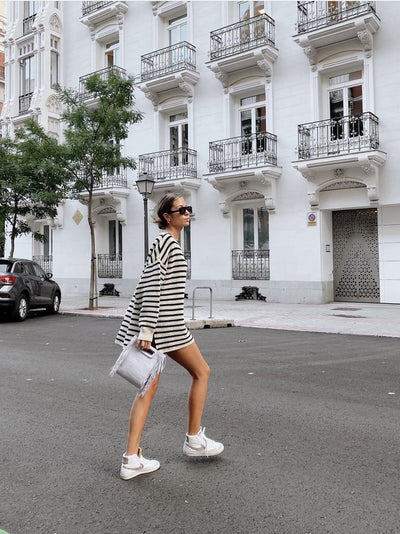 Suéter Tejido Ligero Estilo Occidental Moderno - Image 11