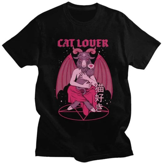 Camiseta Manga Corta Cool Baphomet para Hombre - Image 14