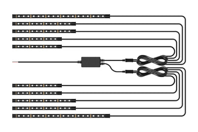 Kit de Luces LED RGB para Chasis de Moto | Iluminación Ambiental - Image 8