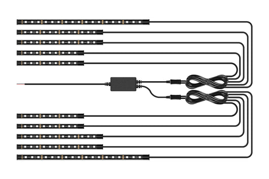 Kit de Luces LED RGB para Chasis de Moto | Iluminación Ambiental - Image 8