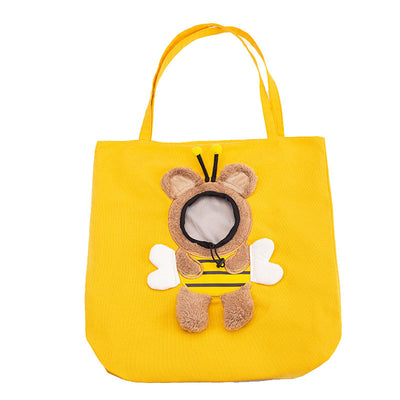 Bolsa Transportadora para Mascotas con Diseño de Gatito y Cachorro - Image 18