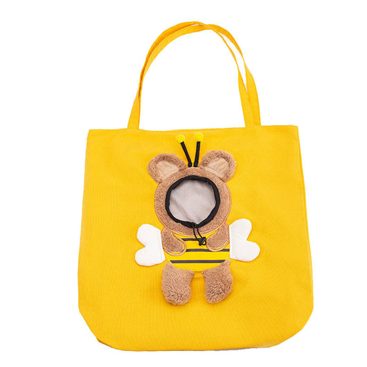 Bolsa Transportadora para Mascotas con Diseño de Gatito y Cachorro - Image 18