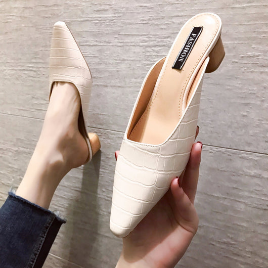 Sandalias Elegantes de Punta Fina - Comodidad sin Esfuerzo