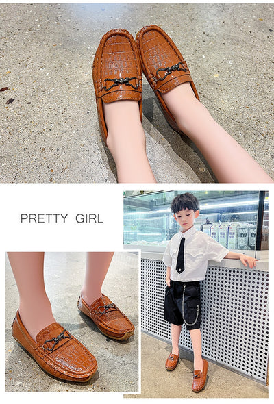 Zapatos de Cuero Estilo Británico para Niños Step On - Image 20