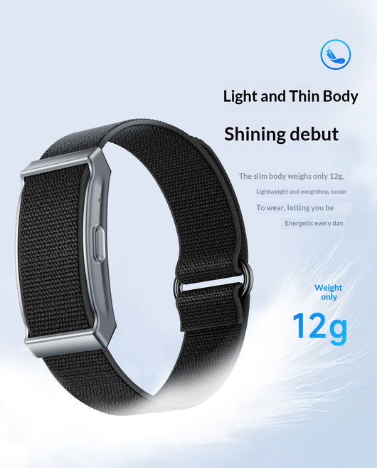 Pulsera Inteligente sin Pantalla para Monitoreo de Frecuencia Cardíaca, Oxígeno y Temperatura - Image 14