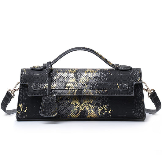 Bolso Bandolera de Cuero Texturizado Avestruz - Image 15