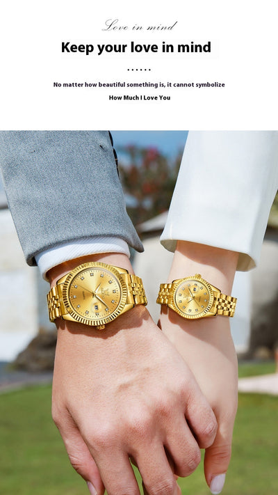 Reloj de Pareja para San Valentín - Diseño Moderno Resistente al Agua - Image 11