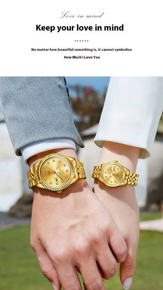 Reloj de Pareja para San Valentín - Diseño Moderno Resistente al Agua - Image 11