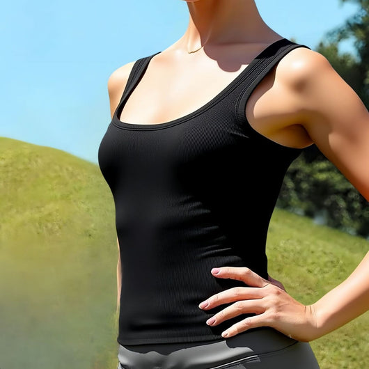 Musculosa Acolchada con Tirantes Ajustables - Comodidad Premium para Uso Diario - Image 3