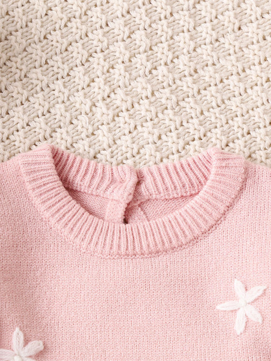 Mono Tejido de Manga Larga con Cuello Redondo para Otoño e Invierno - Image 15