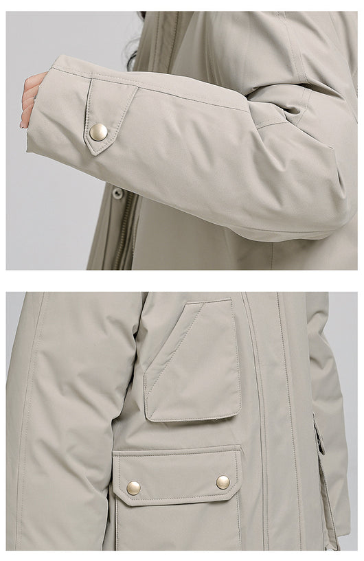 Chaqueta Acolchada Suelta Estilo Coreano en Algodón - Image 8