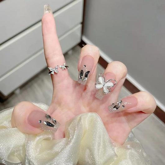 Uñas Postizas Cat Eye Rubor - Parches de Manicura Lista para Usar - Image 14