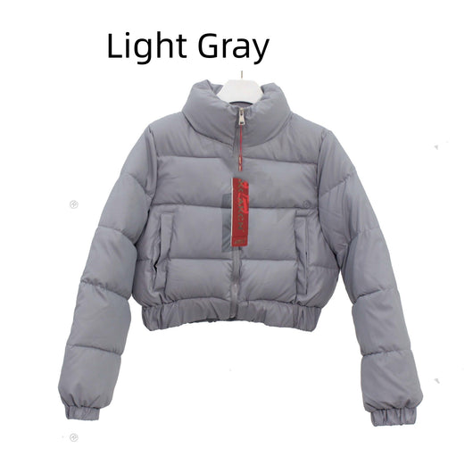 Chaqueta Acolchada de Cuello Alto para Otoño e Invierno - Image 10