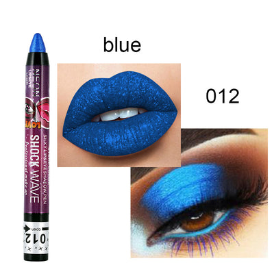 Lápiz de Sombra Ojos Larga Duración - Maquillaje Shimmer Resistente - Image 13