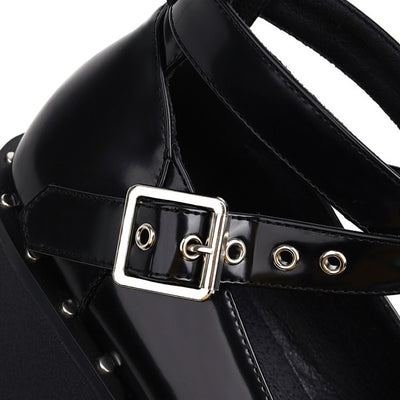 Zapatos Retro Otoñal con Suela Gruesa para Mujer Talla Grande - Image 17