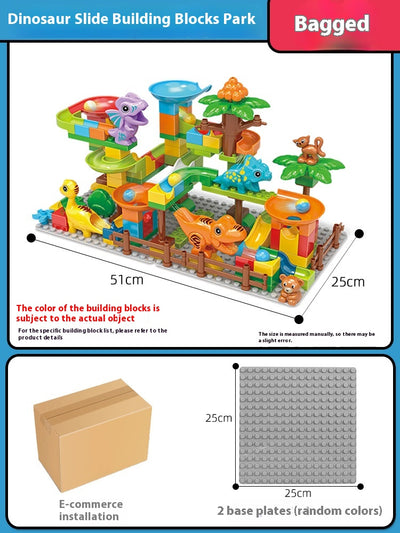 Bloques de Construcción Dinosaurio Transformable - Piezas Grandes para Niños - Image 7