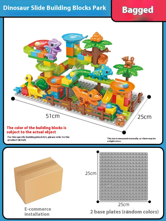 Bloques de Construcción Dinosaurio Transformable - Piezas Grandes para Niños - Image 7