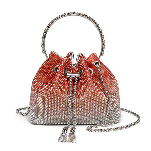 Bolso Bandolera de Diamantes Completos para Cena y Eventos - Image 11