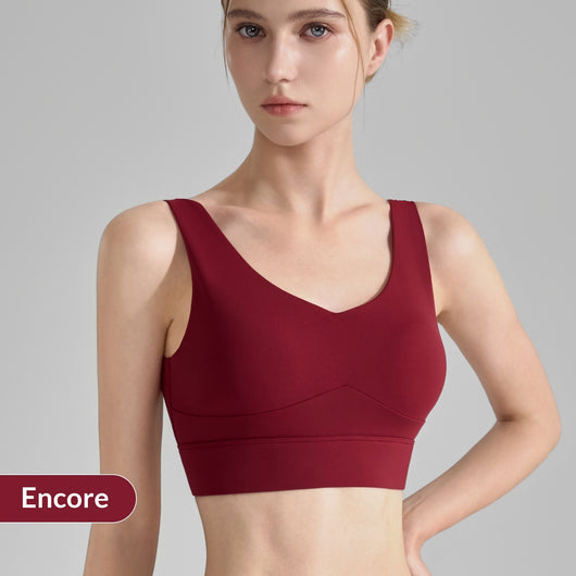 Sostén Deportivo V-Escote con Soporte Anti-Impacto para Yoga y Fitness - Image 9