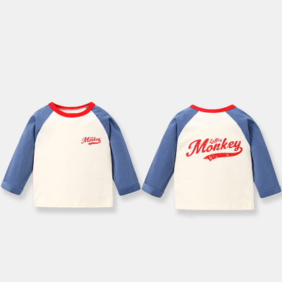 Camiseta Infantil de Algodón Puro con Manga Larga - Image 22