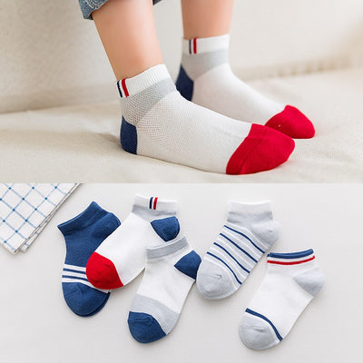 Calcetines Infantiles de Algodón Fino para Primavera y Verano - Image 10