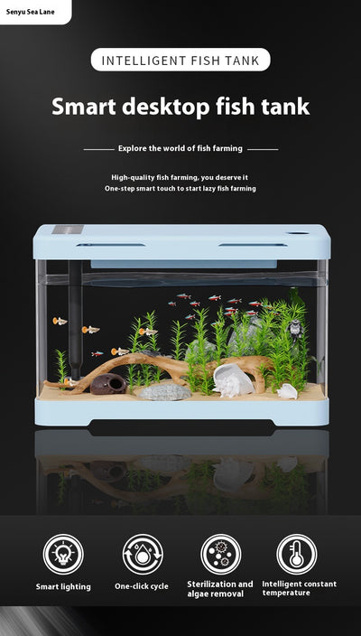 Acuario Acrílico Transparente Four Generation Lazy - Image 8
