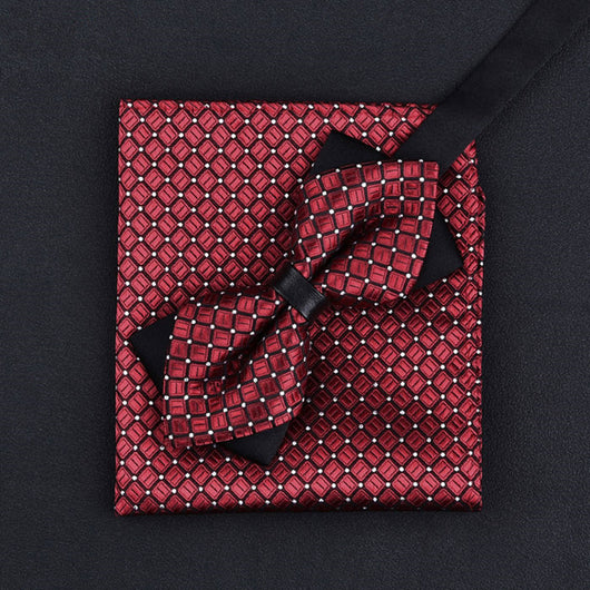 Corbata y Pañuelo de Bolsillo para Traje de Negocios - Image 4