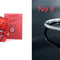 S925 Plateado Ring For Female European And American Diamond Love Set Rojo Set No 8